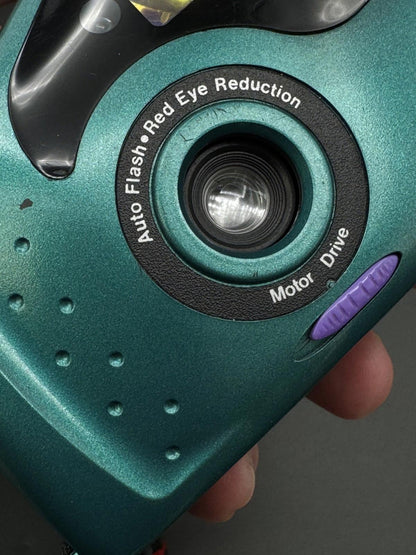 Vintage Turquoise / Green Boots Compact 35mm Film Camera - Tested & Working