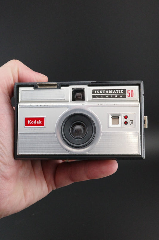 Vintage 1960s Kodak Instamatic 50 126 Film Camera - Tested & Working