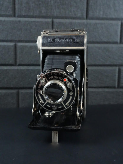 AGC Balda Pronto 1930's Folding Bellows Camera Meyer-Optik Görlitz Lens Working