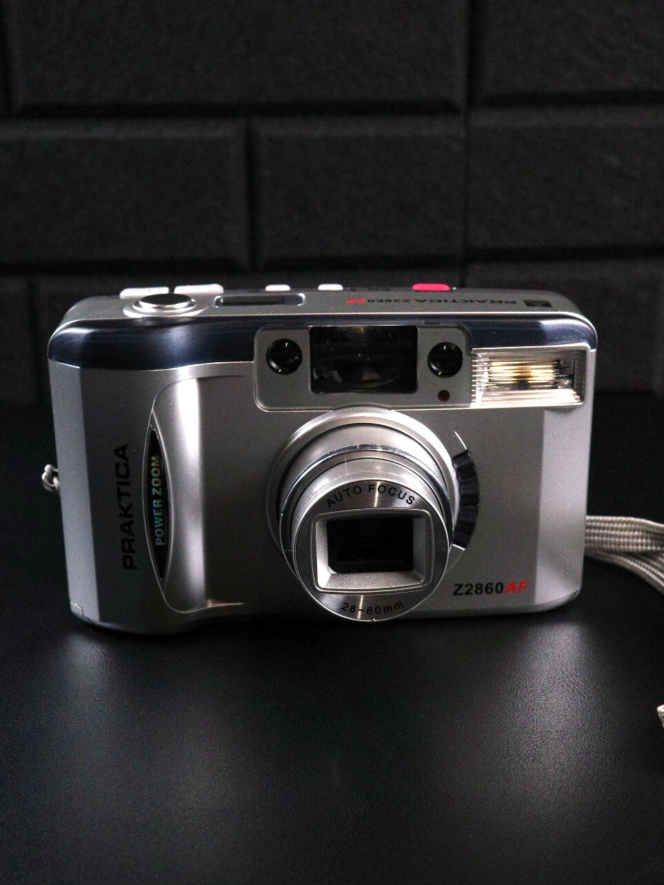 Praktica Power Zoom Z2860 AF 35mm Point & Shoot Film Camera with Case - Working