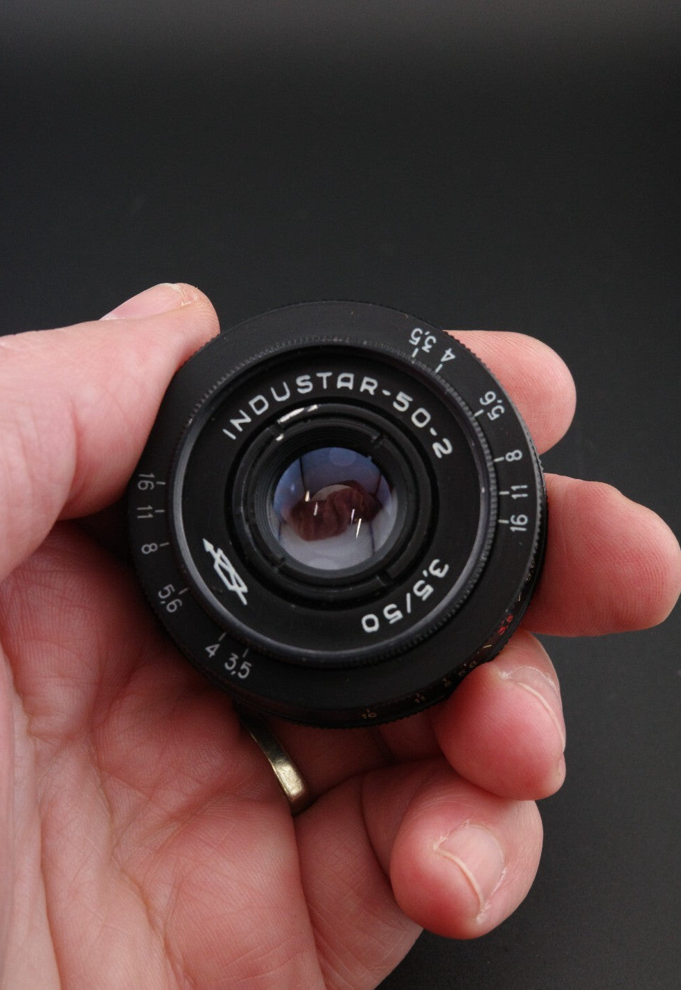 Industar-50-2 50mm f/3.5 M42 Screw Mount Vintage 1960's Soviet Pancake Lens