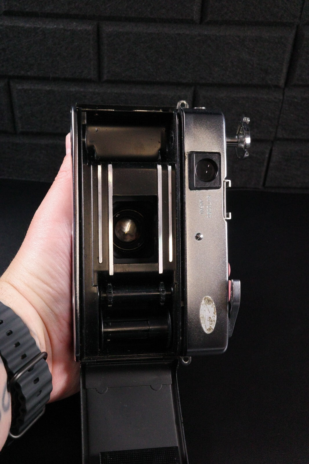 Yashica Minister III Vintage 1960's 35mm Rangefinder Camera & Case - Working