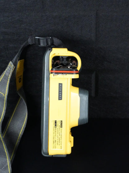 Minolta Weathermatic 35DL 1980'S Underwater 35mm Film Camera Yellow - Working