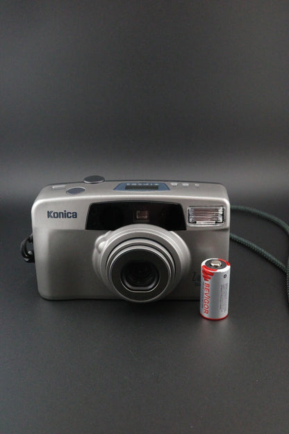 Konica Z-Up 110 Super 35mm Film Camera 38-110mm Film Tested Working New Battery