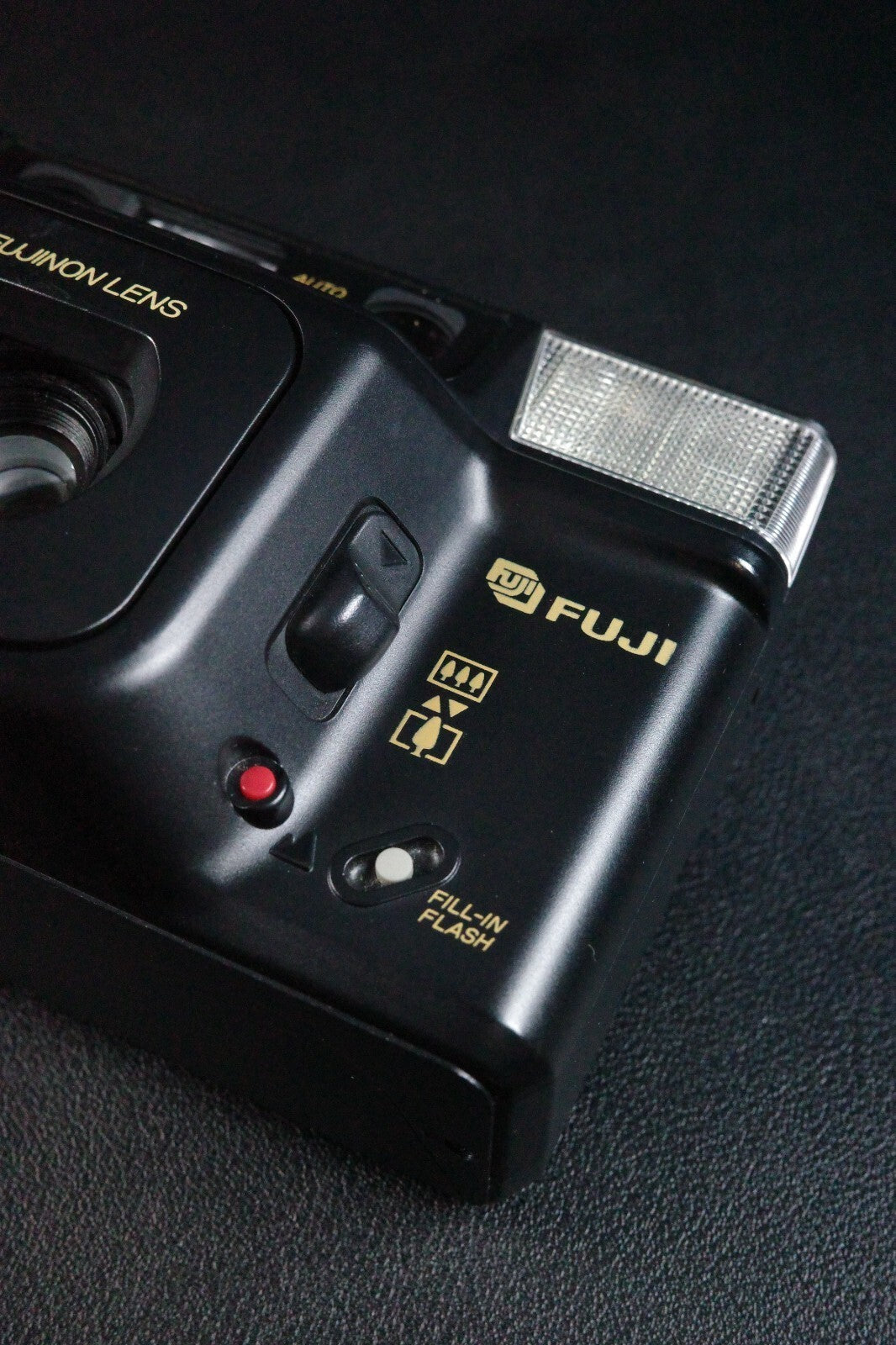 Fuji DL-400 Tele Point & Shoot With 35mm Film Camera - Boxed, Working (Fungus)