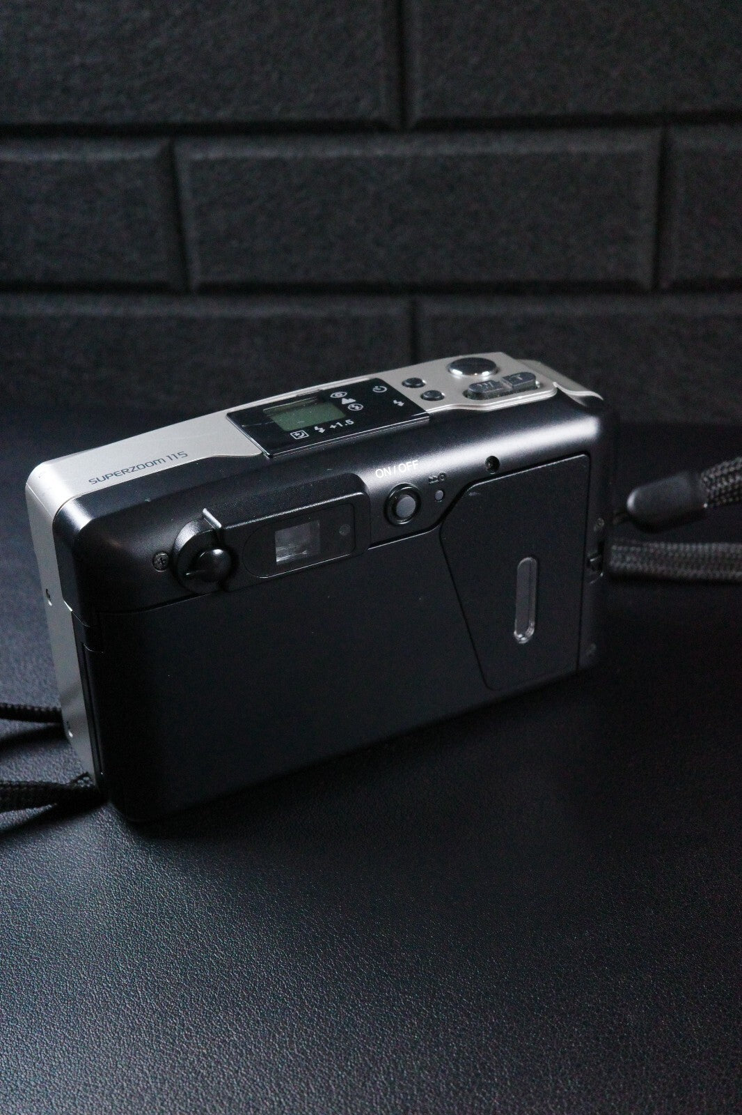 Olympus SuperZoom 115 Vintage 1990's Compact 35mm Film Camera Tested & Working