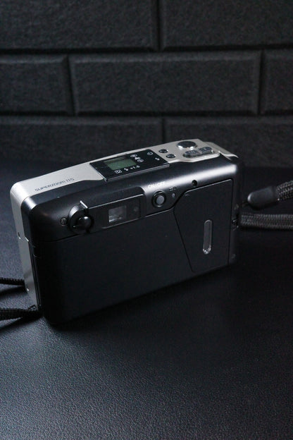 Olympus SuperZoom 115 Vintage 1990's Compact 35mm Film Camera Tested & Working