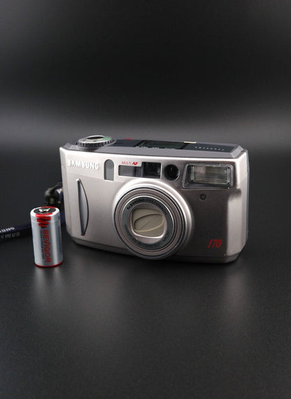 Samsung Vega 170 Vintage 2000's Y2K Zoom 35mm Film Camera - Tested & Working