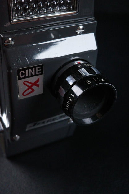 Vintage 1960s Jelco 8ES 8mm Cine Film Movie Camera - Boxed - Faulty - Spares