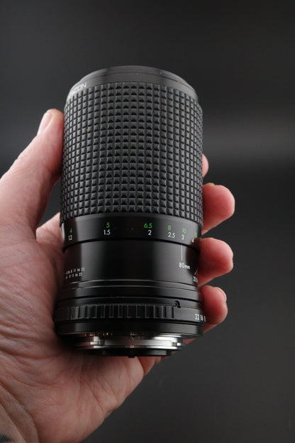 Pentacon Prakticar PB 80-200mm f/4.5-5.6 MC Zoom Lens Praktica B Tested Working