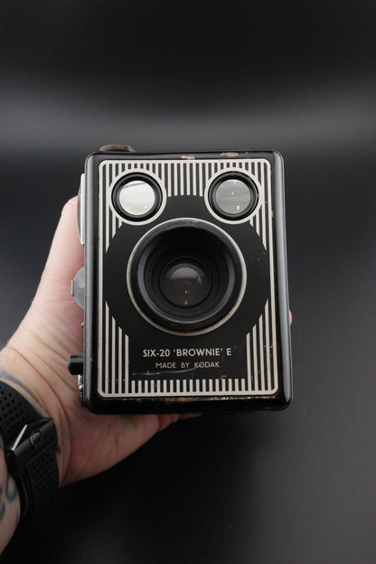 Kodak Six-20 Brownie Model E Vintage 1950's 620 Film Camera - Tested & Working