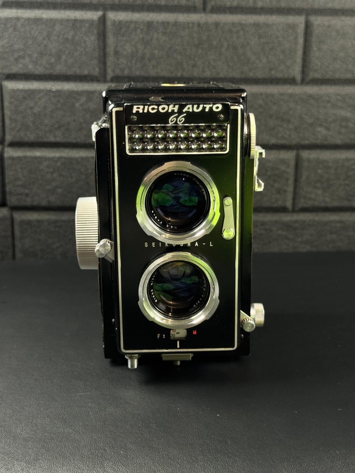 Ricoh Auto 66 TLR 120 Film Camera & Case - Fully Working - Stunning Condition