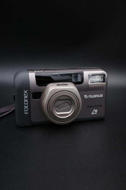 FUJIFILM 400ix Zoom Vintage APS Film Camera - Tested & Working