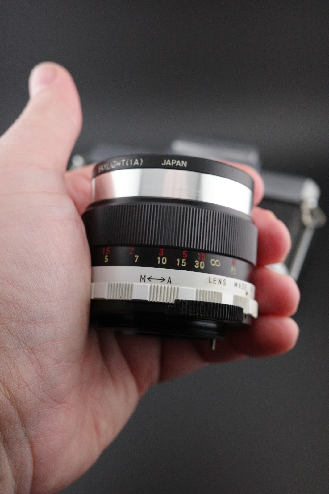 Mamiya/Sekor 500TL 35mm Film Camera +  50mm f/2 Lens Winds, Fires, Faulty Meter