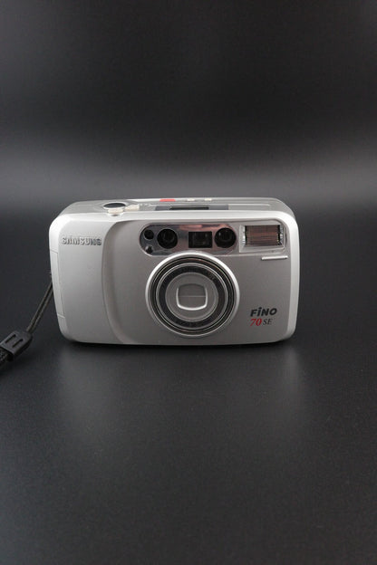 Samsung Fino 70 SE Vintage 1990's 35mm Point & Shoot Camera - Tested & Working