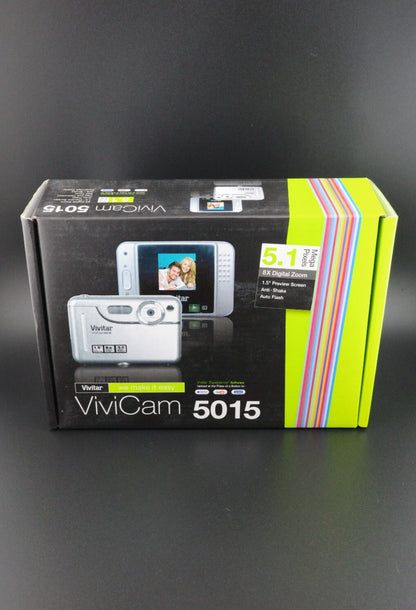 Vivitar ViviCam 5015 5.1MP Digital Camera Brand New Boxed Sealed Retro Y2K