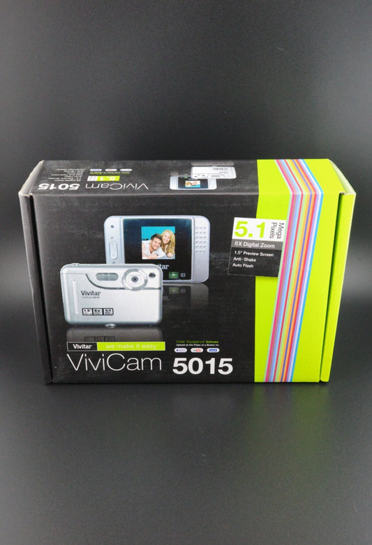 Vivitar ViviCam 5015 5.1MP Digital Camera Brand New Boxed Sealed Retro Y2K