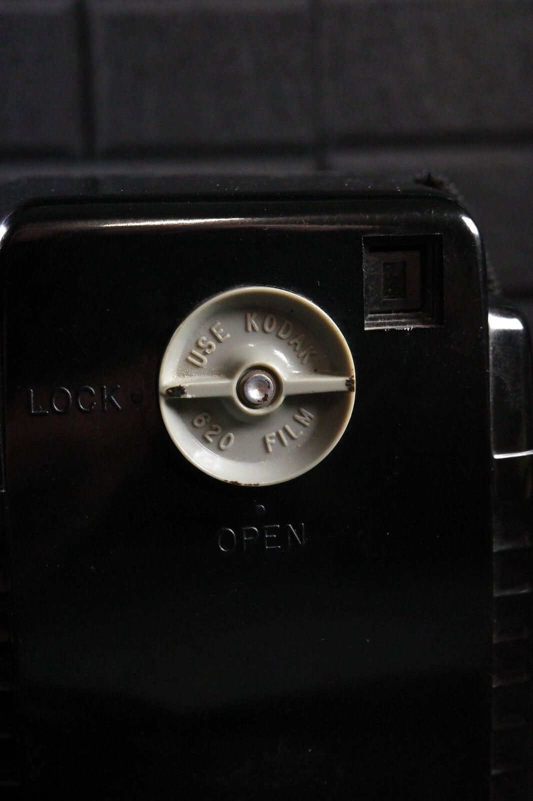 Kodak Brownie Bull's-Eye Vintage 1950's Bakelite 620 Film Box Camera - Working