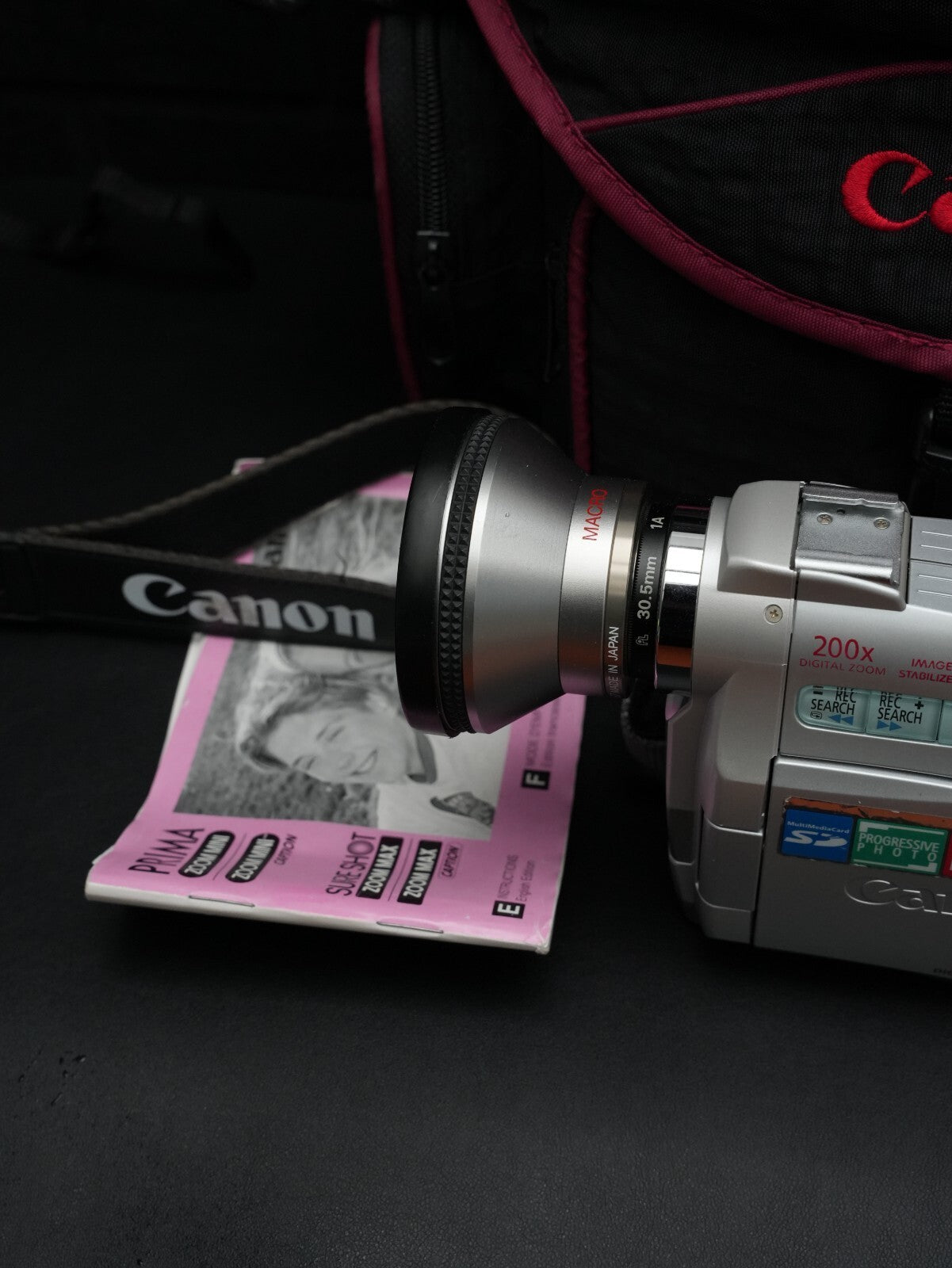 Canon DM-MV430i E 200x Digital Video Camera Camcorder & Extras - Fully Working