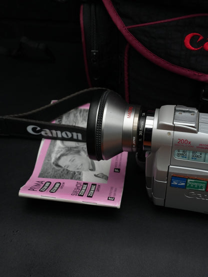 Canon DM-MV430i E 200x Digital Video Camera Camcorder & Extras - Fully Working