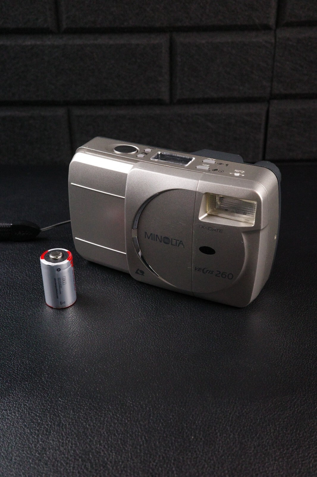 Minolta Vectis 260 IX-Date Vintage 1990's APS Film Camera - Tested & Working