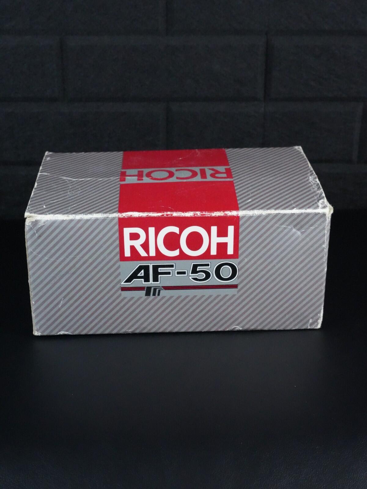 Ricoh AF-50 Vintage 1980's 35mm Film Camera - Boxed & Working (Read Details)