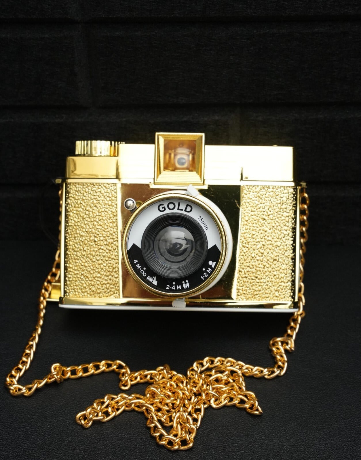 Lomography Diana F+ Limited Gold Edition 120 Film Camera - Boxed & Working