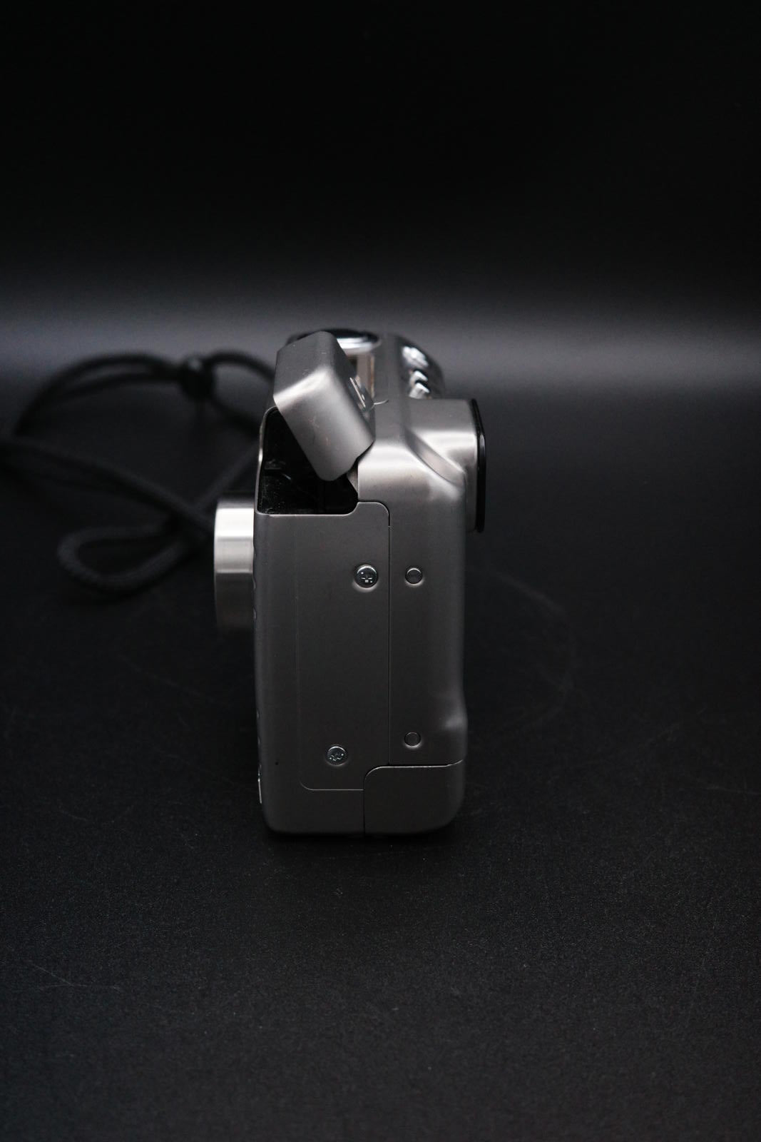 Vintage Minolta Vectis 300 Stainless Steel APS Film Camera - Tested Working