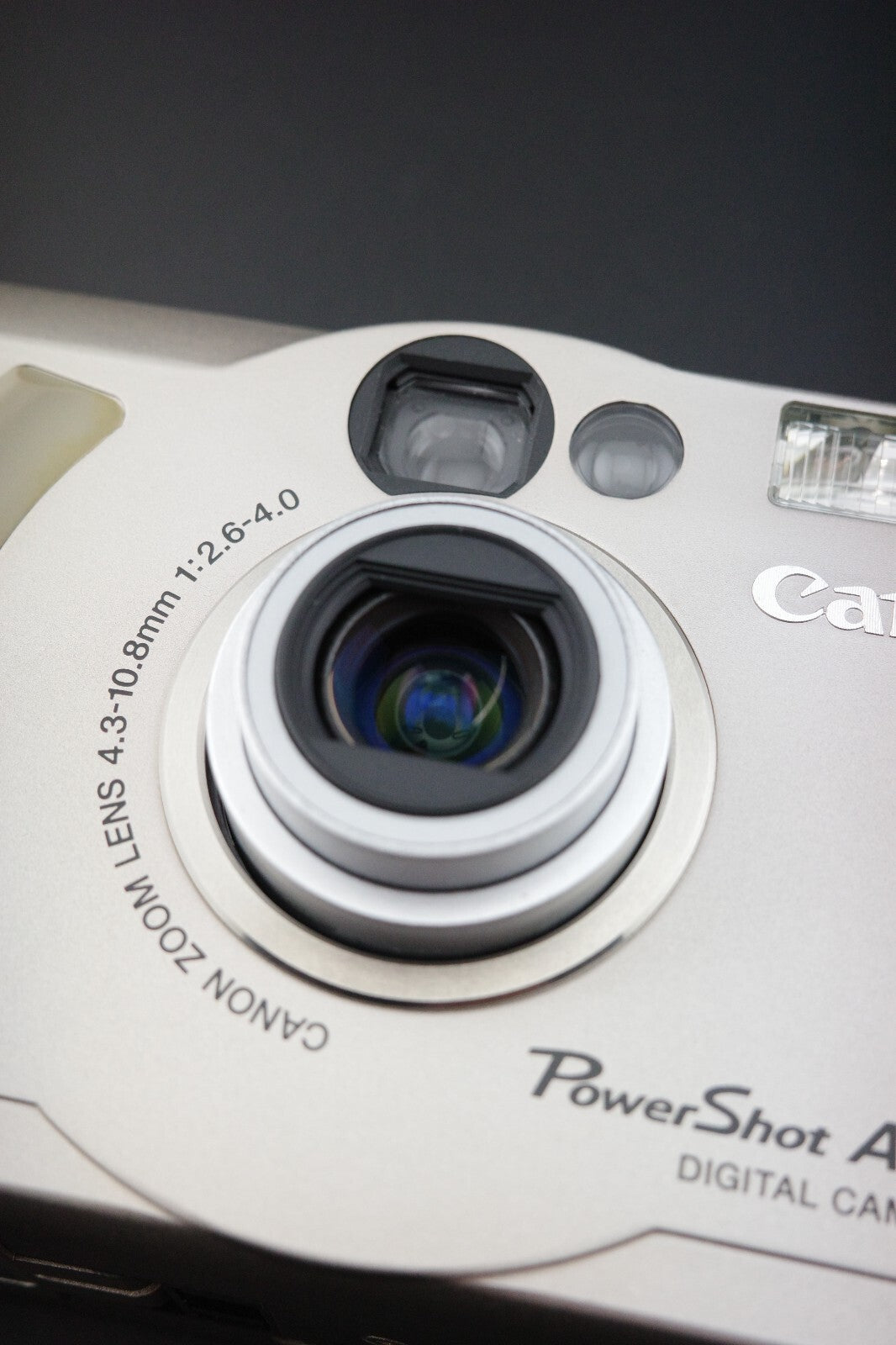Canon PowerShot A50 1.3MP CCD Vintage Digital Camera + CF Card Tested & Working