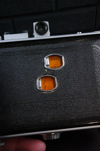 Olympus Six D.Zuiko 75mm f/3.5 6x6 Folding Film Camera Tested & Working