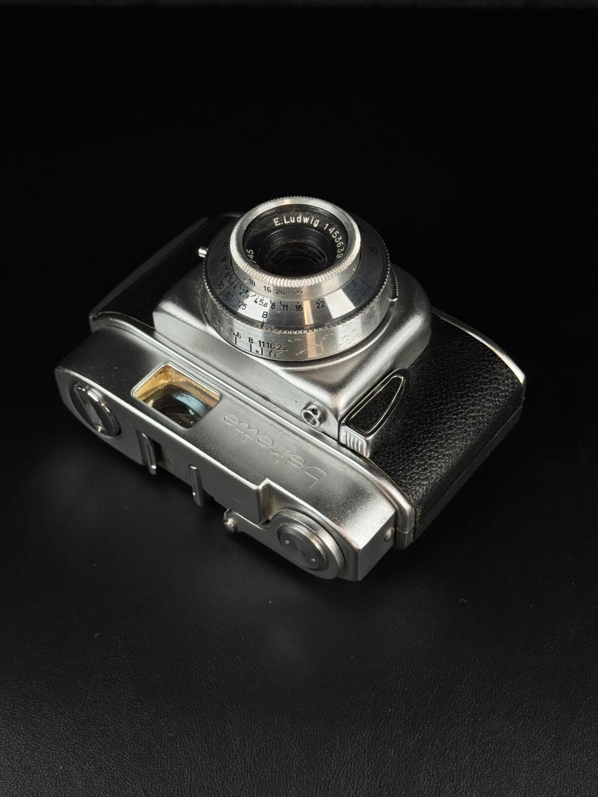 Beirette Junior II Vintage 1950's Compact 35mm Film Camera - Faulty - Not Firing