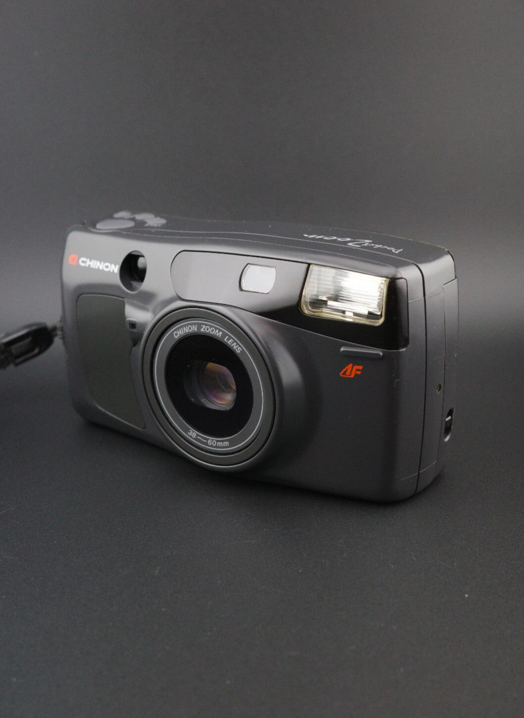 Chinon Pocket Zoom Vintage 35mm Film Camera 38-60mm Film Tested Fully Working