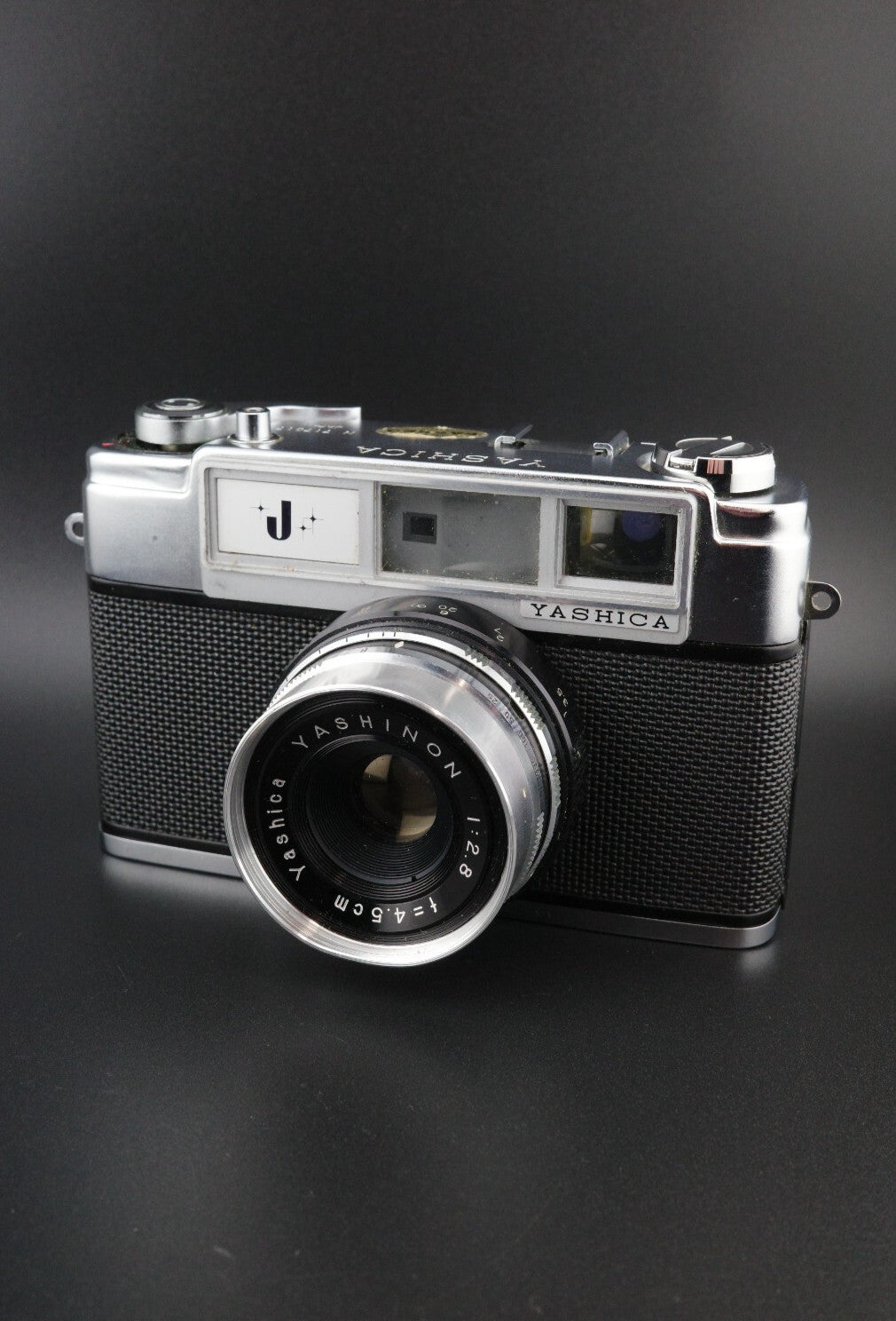 Yashica J Vintage 1960's 35mm Rangefinder Camera + Case - Faulty, Spares Repair