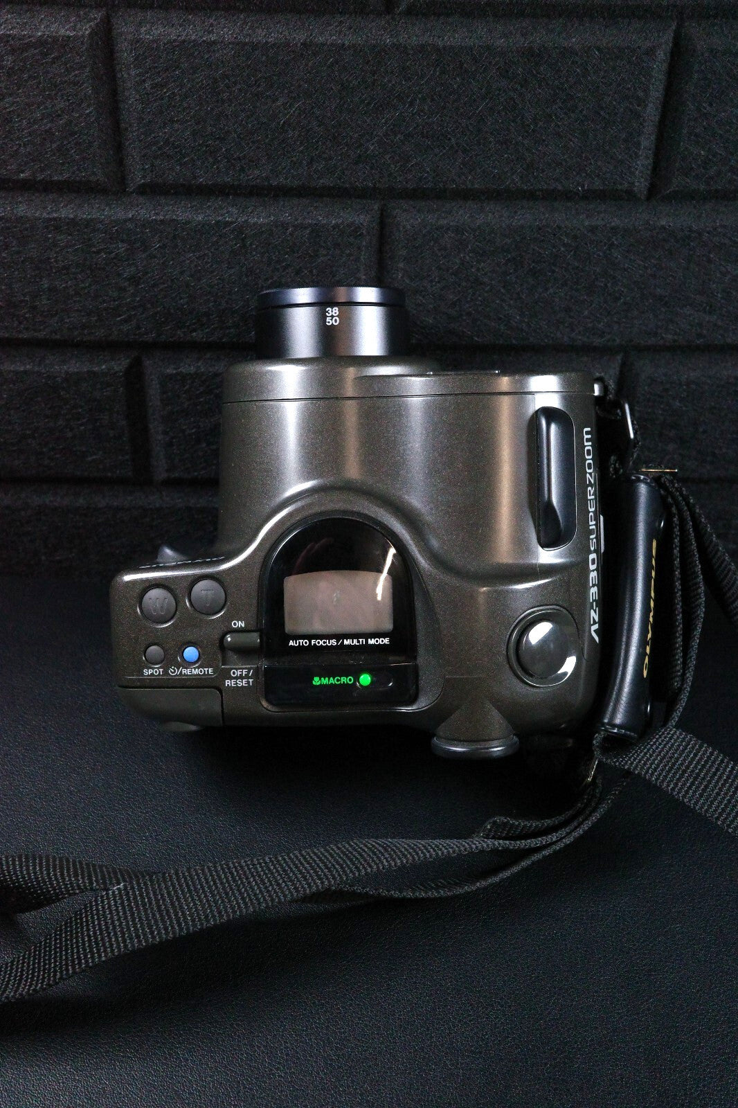 Olympus AZ-330 Superzoom Vintage 1990's 35mm Camera + Batteries - Working VGC