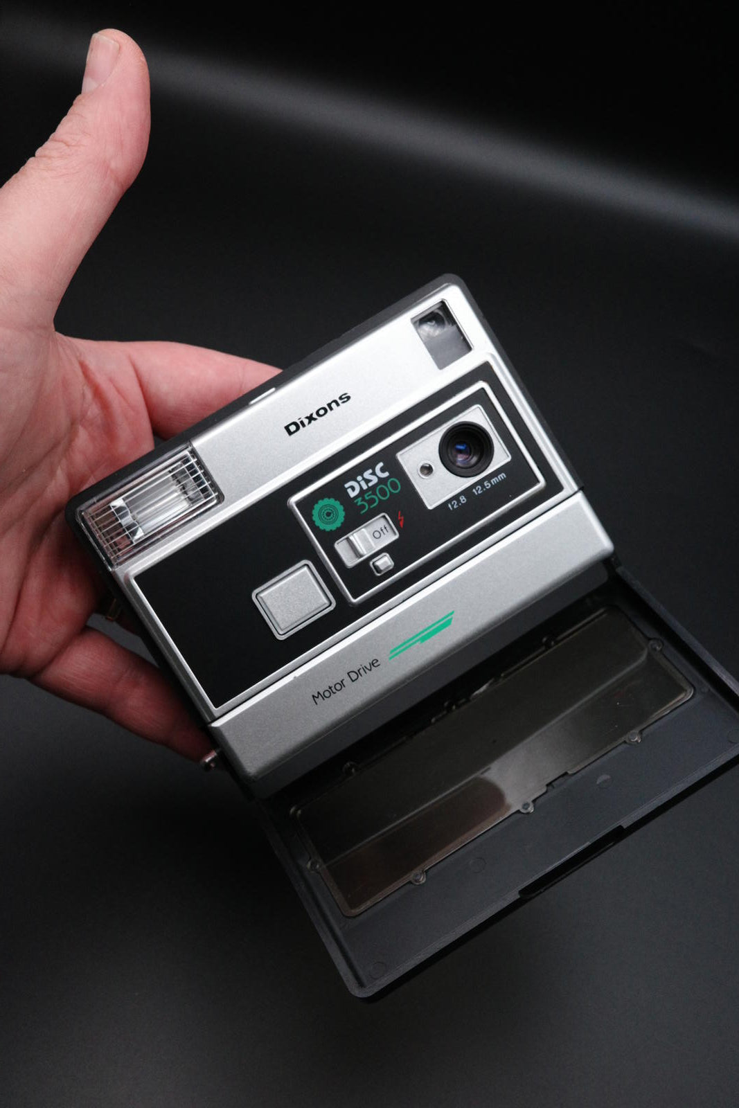 Dixons 3500 Flash Motor Drive Disc Camera Vintage - Fully Working