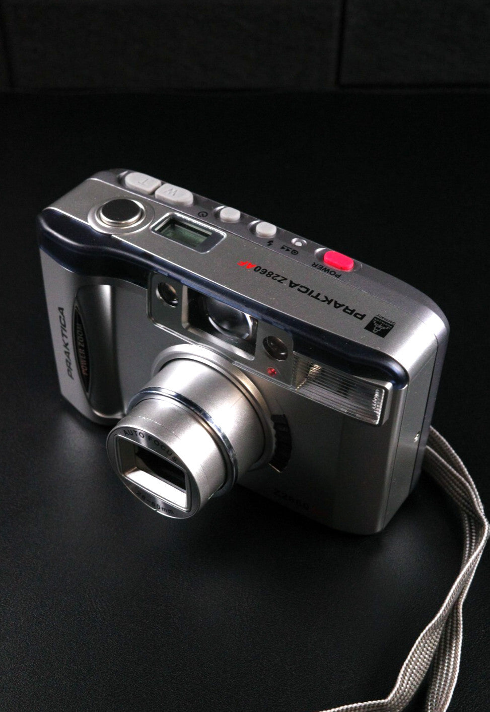 Praktica Power Zoom Z2860 AF 35mm Point & Shoot Film Camera with Case - Working