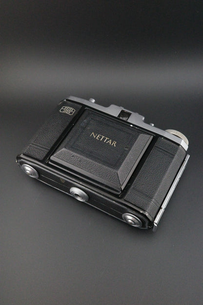 Zeiss Ikon Nettar 517/16 Vintage 1950's Folding 120 Film Camera Tested & Working