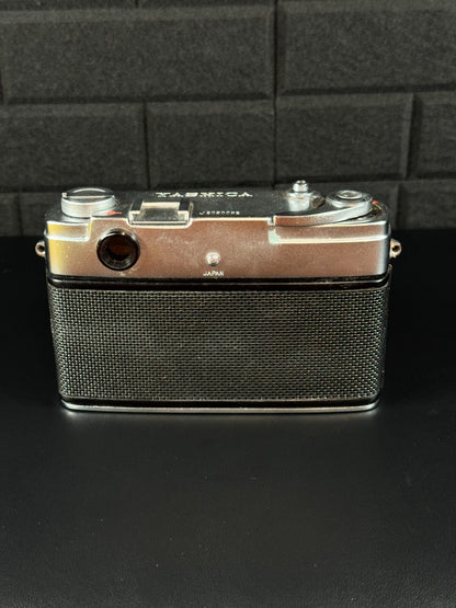 Yashica J Vintage 1960's 35mm Film Rangefinder Camera + Case - Tested & Working