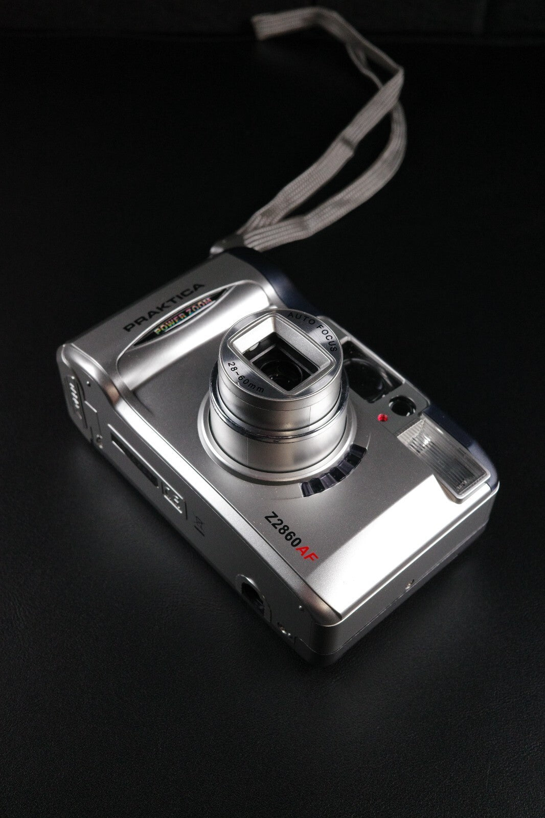 Praktica Power Zoom Z2860 AF 35mm Point & Shoot Film Camera with Case - Working