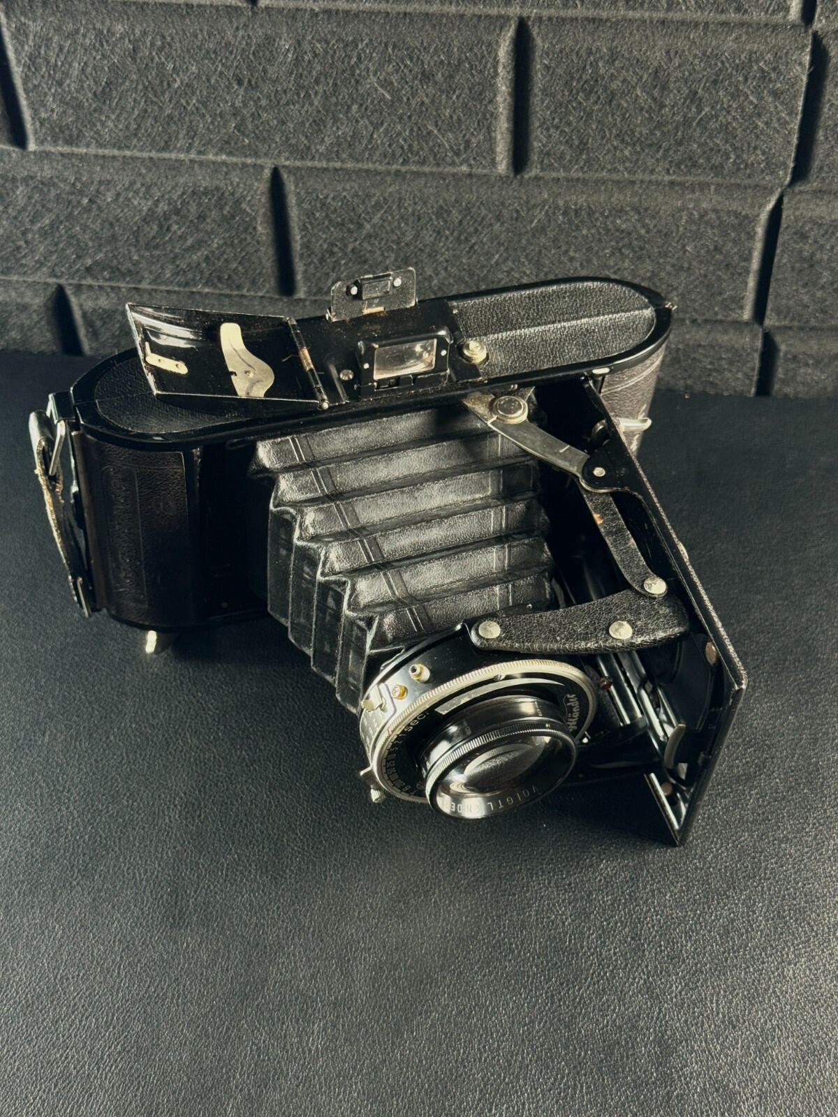 Voigtländer Bessa Vintage 1930's Folding Bellows Camera & Case - Not Working