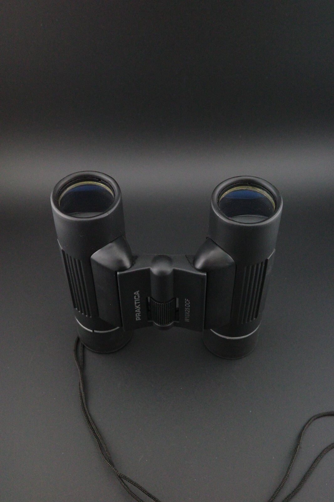 Praktica W10x25 DCF 10x25 Compact Binoculars With Case - Tested & Working