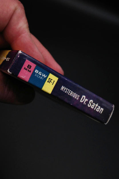 Mysterious Dr. Satan 8 MM B&W Silent SF-1 Sci-Fi Film Eduardo Ciannelli Vintage