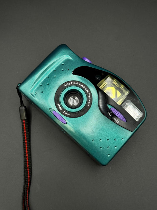 Vintage Turquoise / Green Boots Compact 35mm Film Camera - Tested & Working
