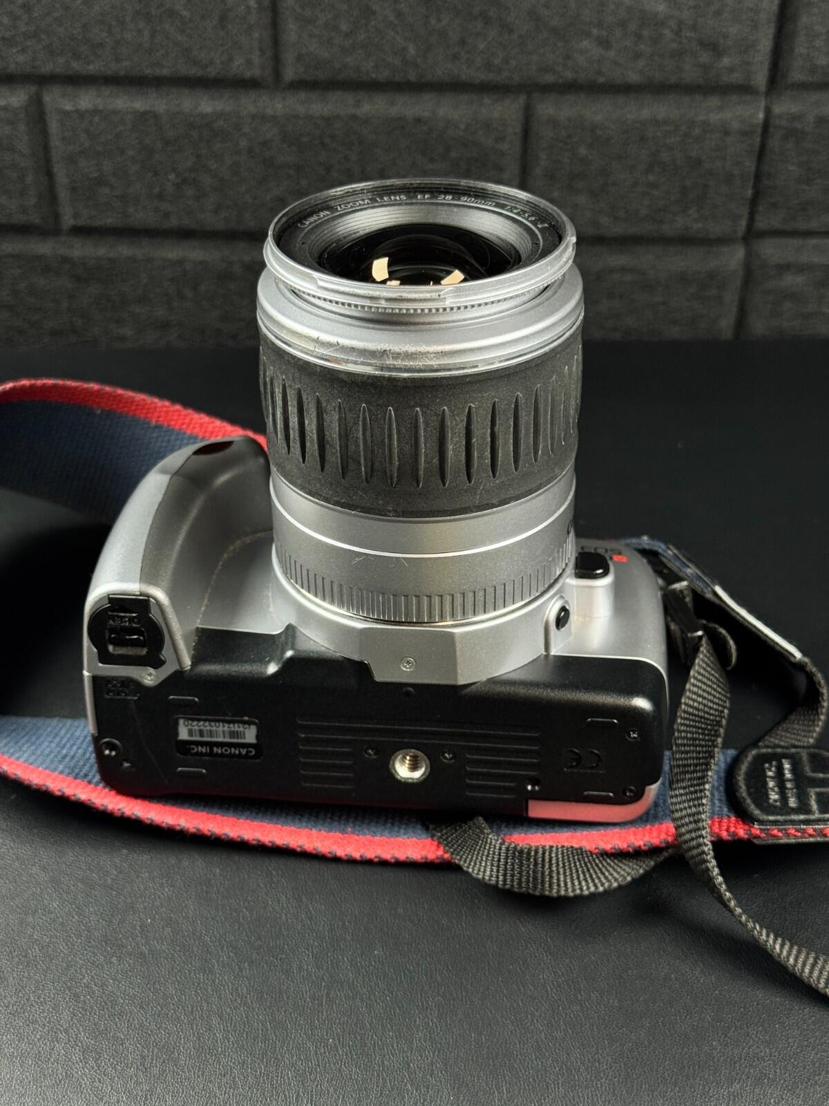 Canon EOS 300v 35mm SLR Film Camera + EF 28-90mm Canon Zoom Lens - Read Details