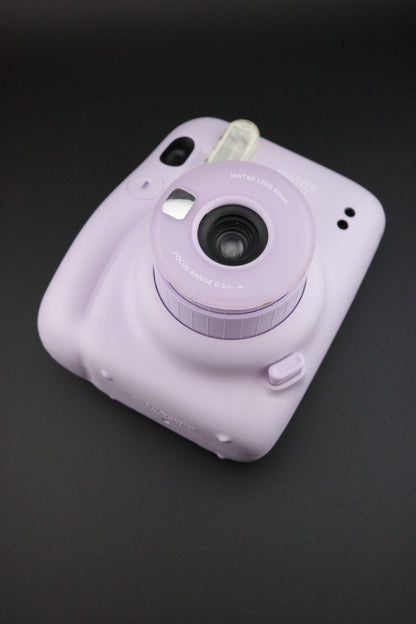 Fujifilm Instax Mini 11 Lilac Instant Film Camera - Film Tested & Working