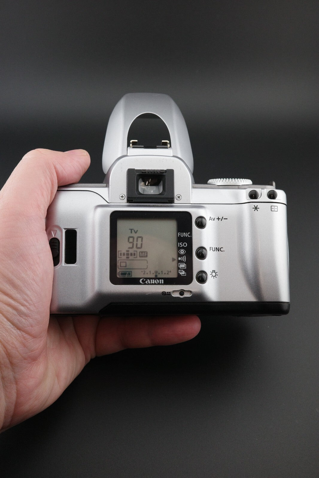 Canon EOS 300V Vintage 35mm Film SLR Camera Silver Body Only - Tested & Working