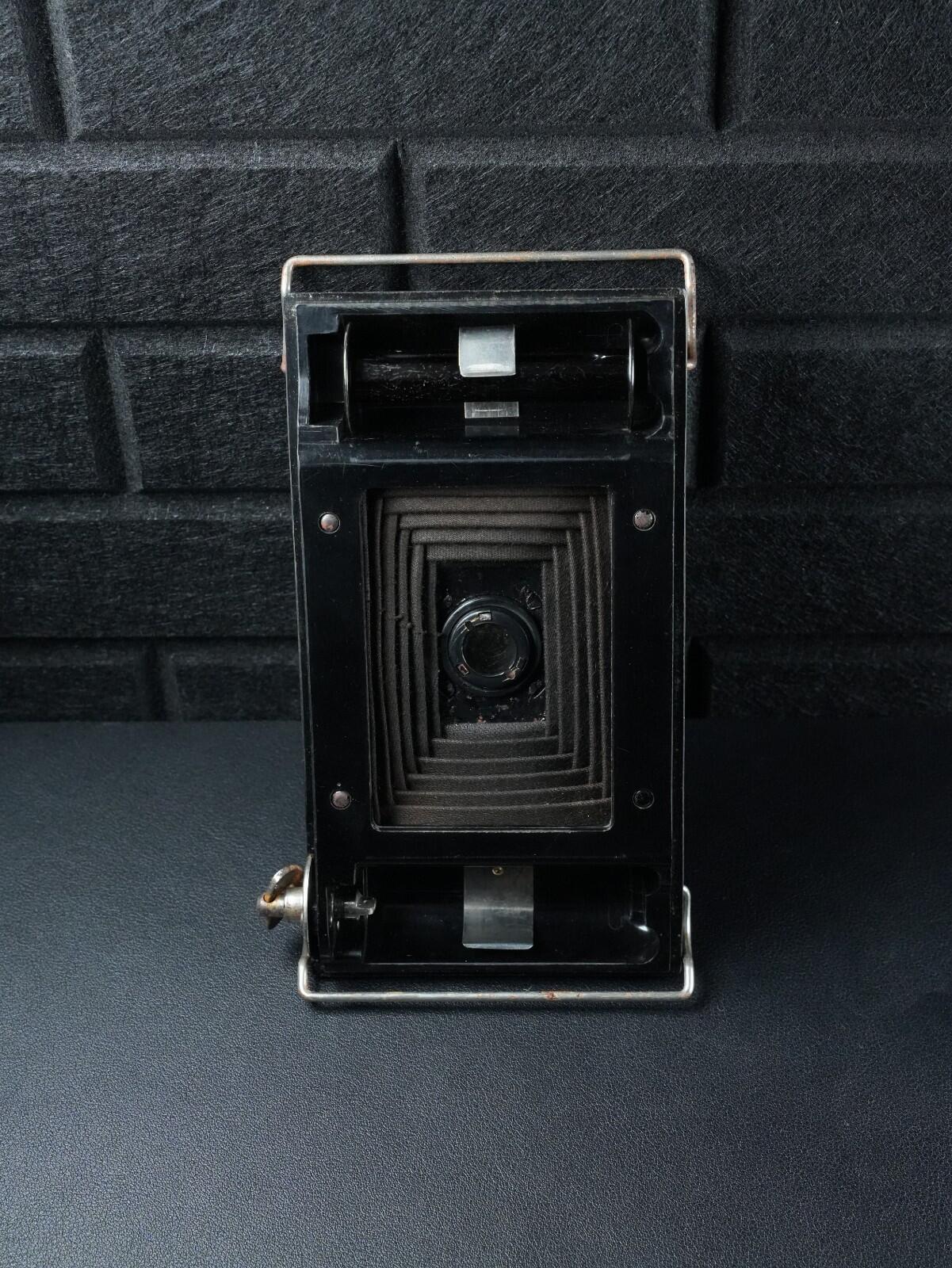 Rajar No6 Vintage 1920's Folding Bellows 120 Film Camera - Tested & Working Z551