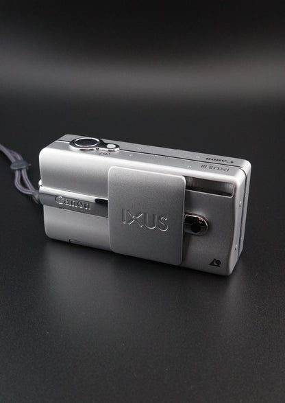 Canon Ixus III Vintage APS Film Camera - Boxed With Expired Film - Working