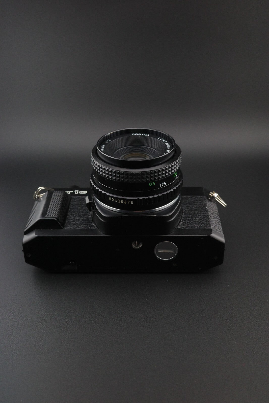 Cosina CT1G Vintage 35mm Film SLR Camera + 50mm 1:2 Lens - Tested & Working