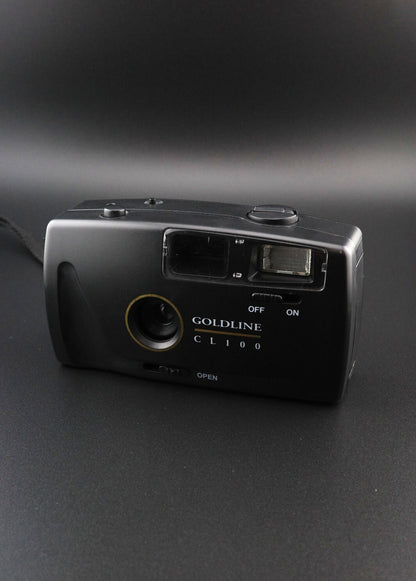 Vintage Goldline CL100 35mm Film Camera Point & Shoot - Boxed, Tested & Working